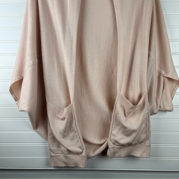 VIMMIA Blush Pink Shavasana Lightweight Shawl Cardigan Sweater XS/ Small - Picture 5 of 9